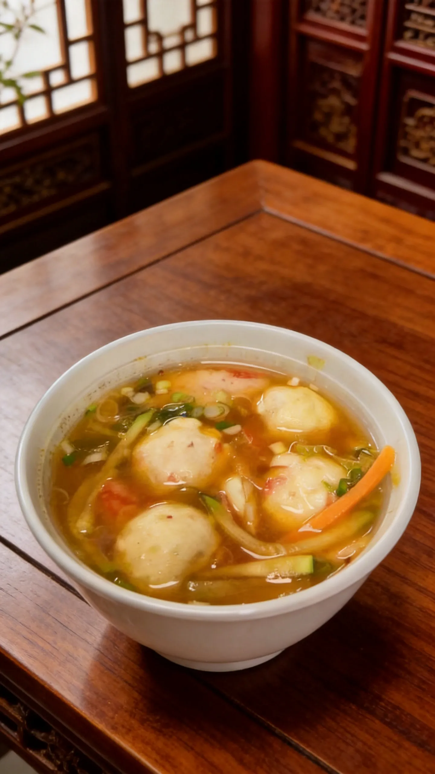 Seafood Soup at Dragon Bowl, Asian Cuisine Restaurant in The Village